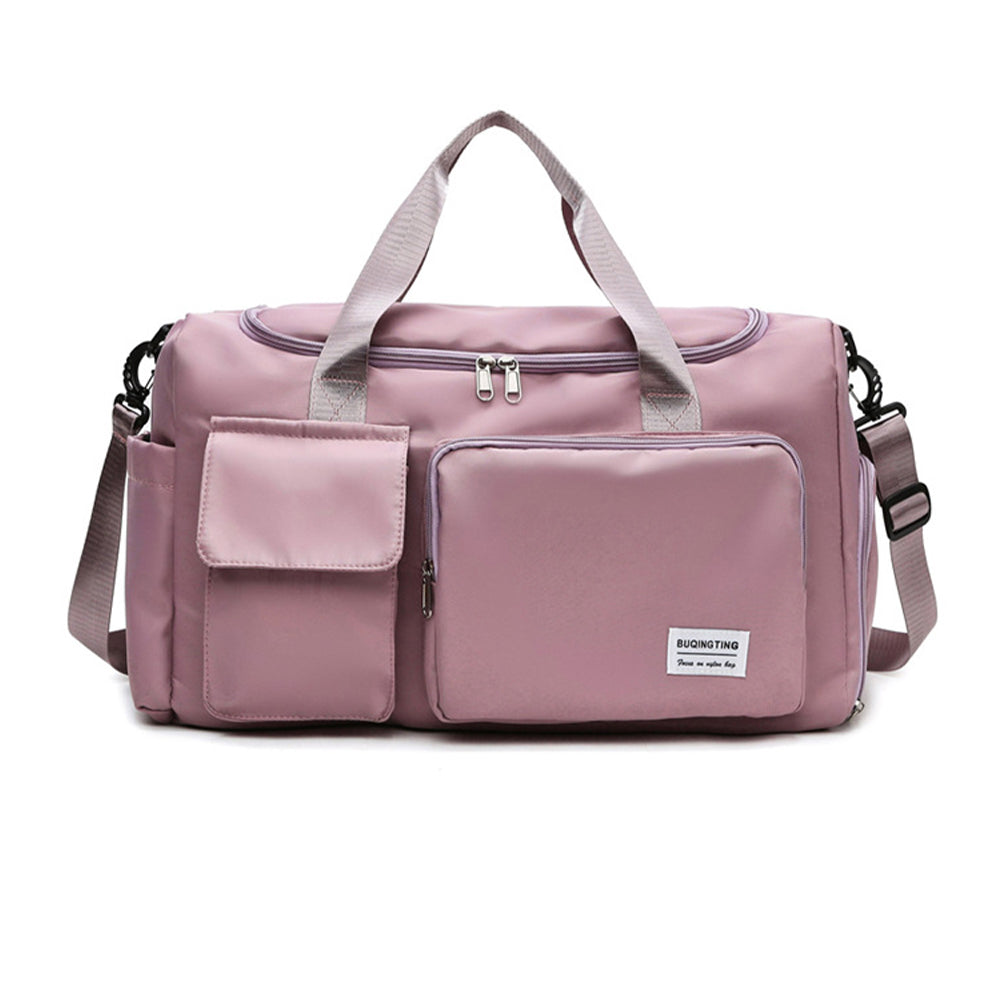 Waterproof and Lightweight Zipper Sports Gym Bag With Shoe Compartment_6