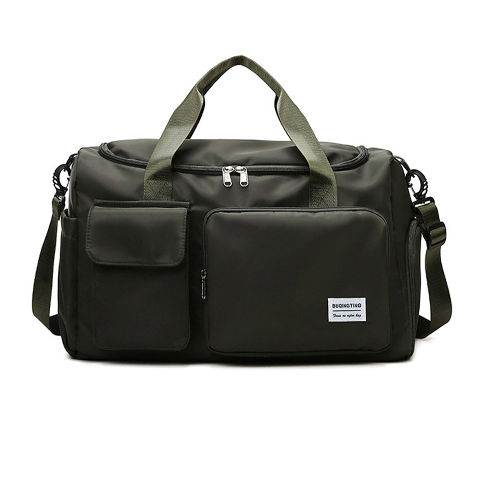 Waterproof and Lightweight Zipper Sports Gym Bag With Shoe Compartment_9