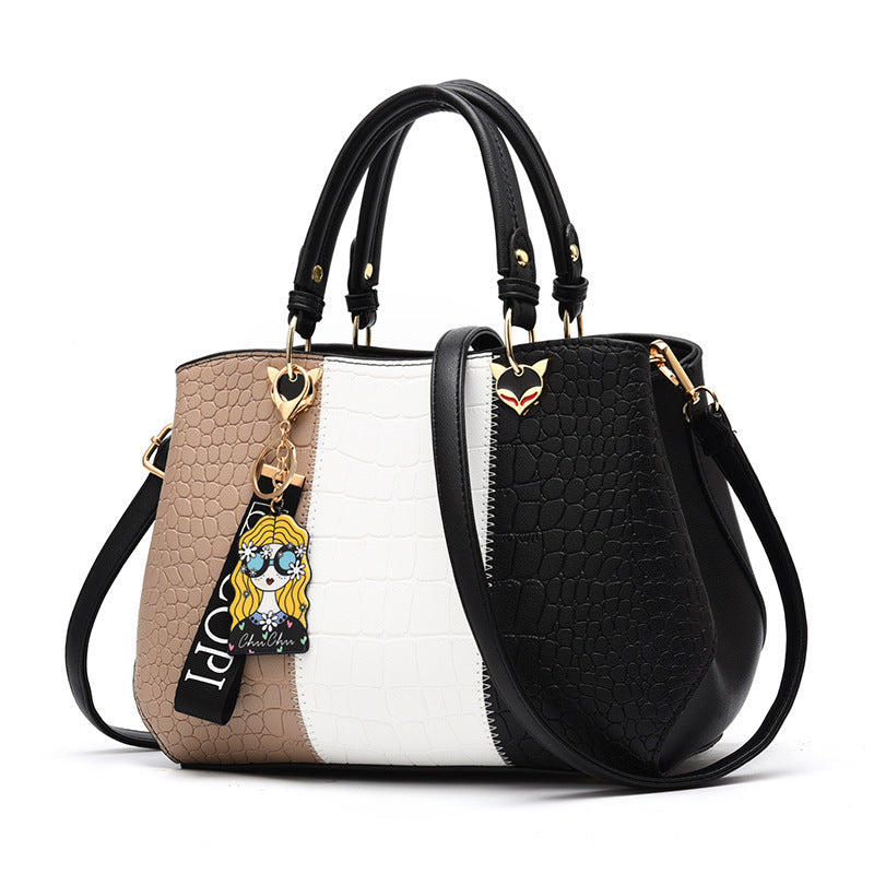PU Leather Large Capacity Shoulder Messenger Bag