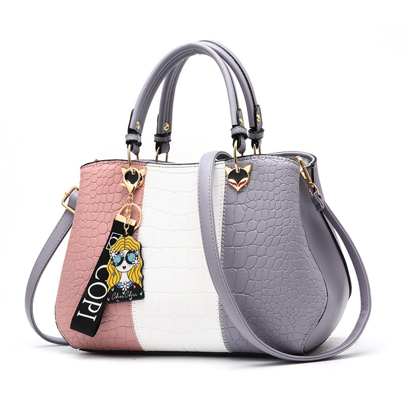 PU Leather Large Capacity Shoulder Messenger Bag