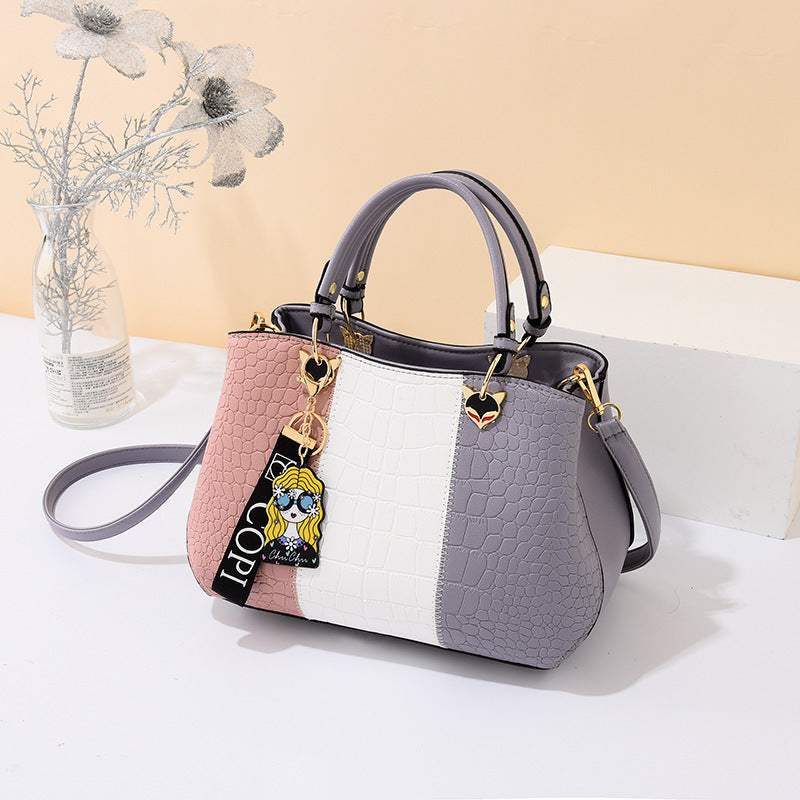 PU Leather Large Capacity Shoulder Messenger Bag