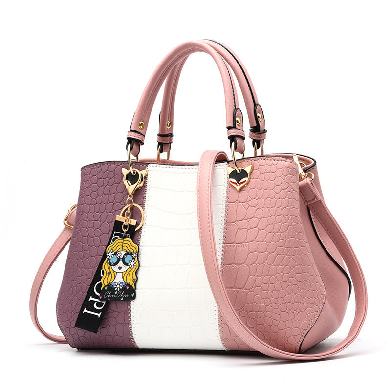 PU Leather Large Capacity Shoulder Messenger Bag