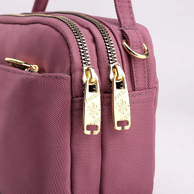 Brand Elegant Small Women's Shoulder bag Nylon Female CrossBody Bag Tote Girl Purse Phone bag Daily Ladies Messenger Bag