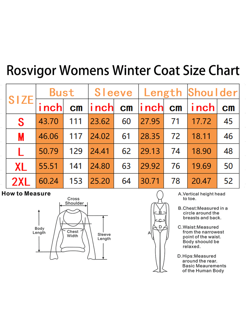 Women’s Pink Winter Coat, Heavyweight Waterproof Hooded Full-Zip Mid-Length Jacket