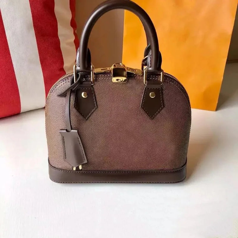 Real Leather Brand Bag Handbags High Quality Shoulder Bag Women 2024 Luxury Designer Handbags