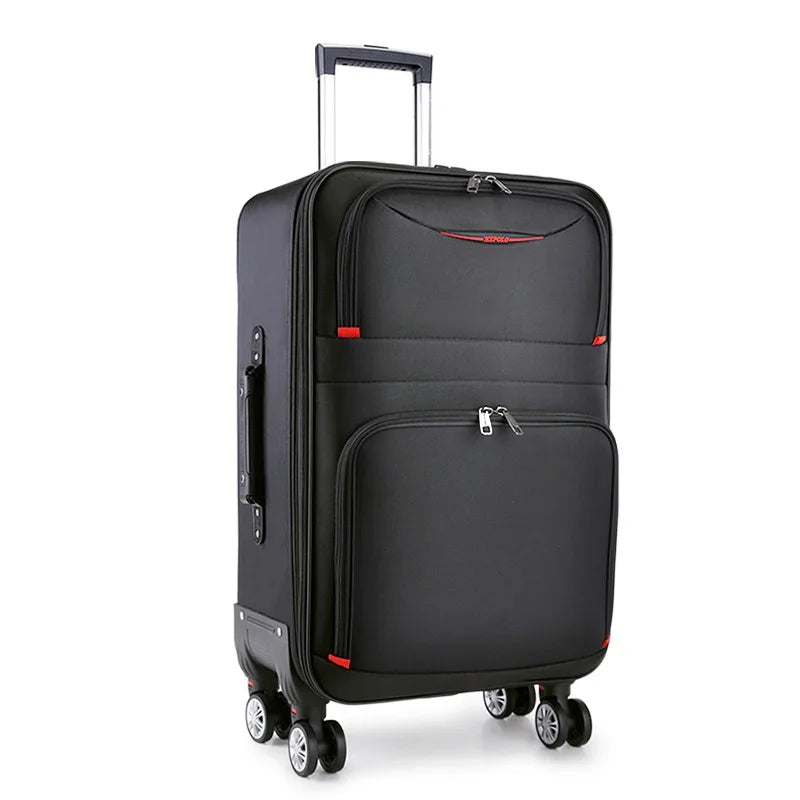 Large Capacity 20-inch Carry-on Cabin Suitcase Waterproof Oxford 28-inch Luggage Removable Wheels Trolley Case Luggage Set