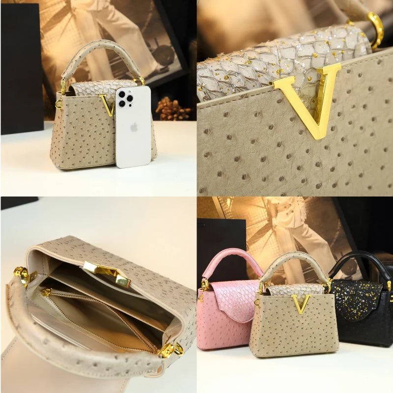 Luxury Fashion Leather Women's Handbags