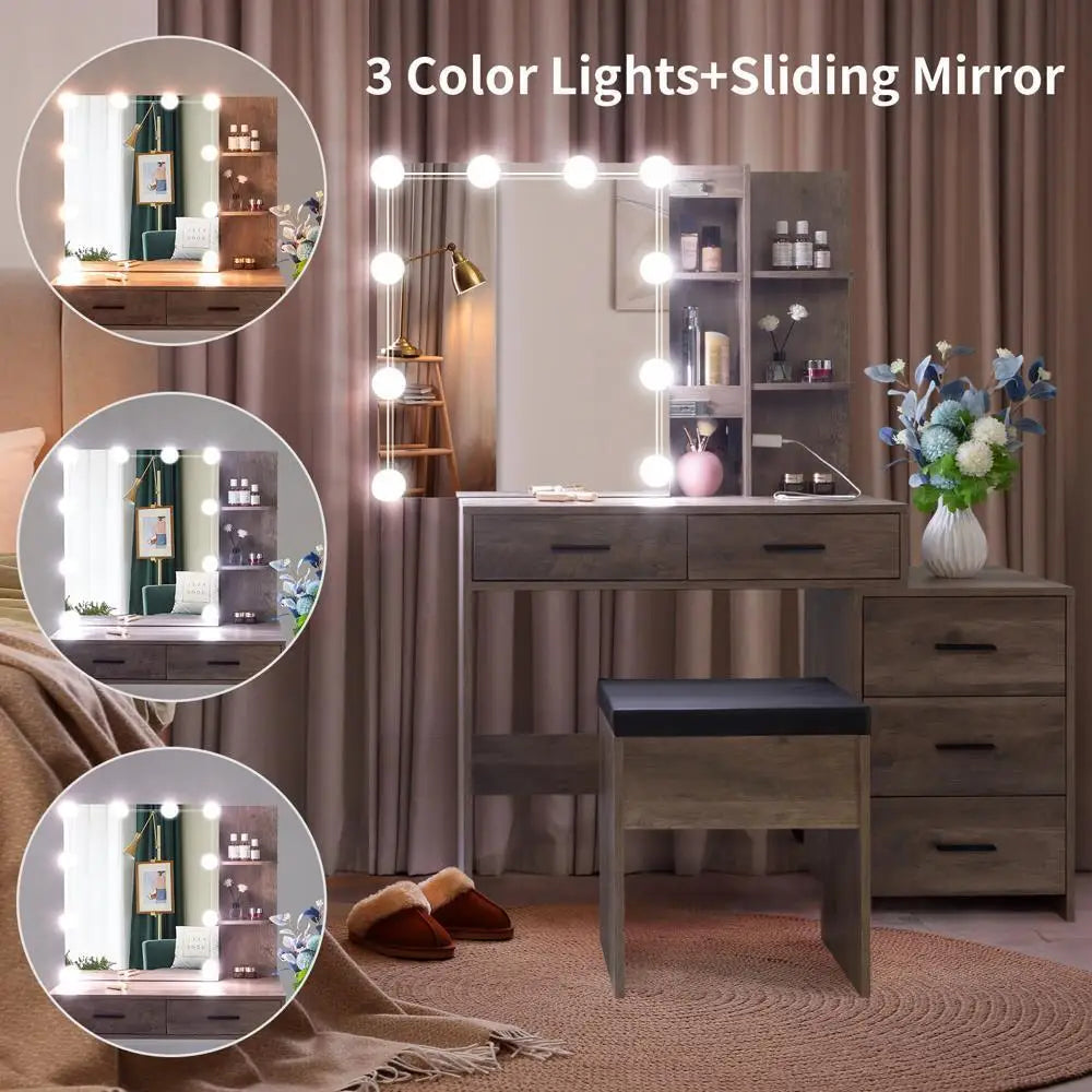 Dressing Table 5Drawer Cabinet