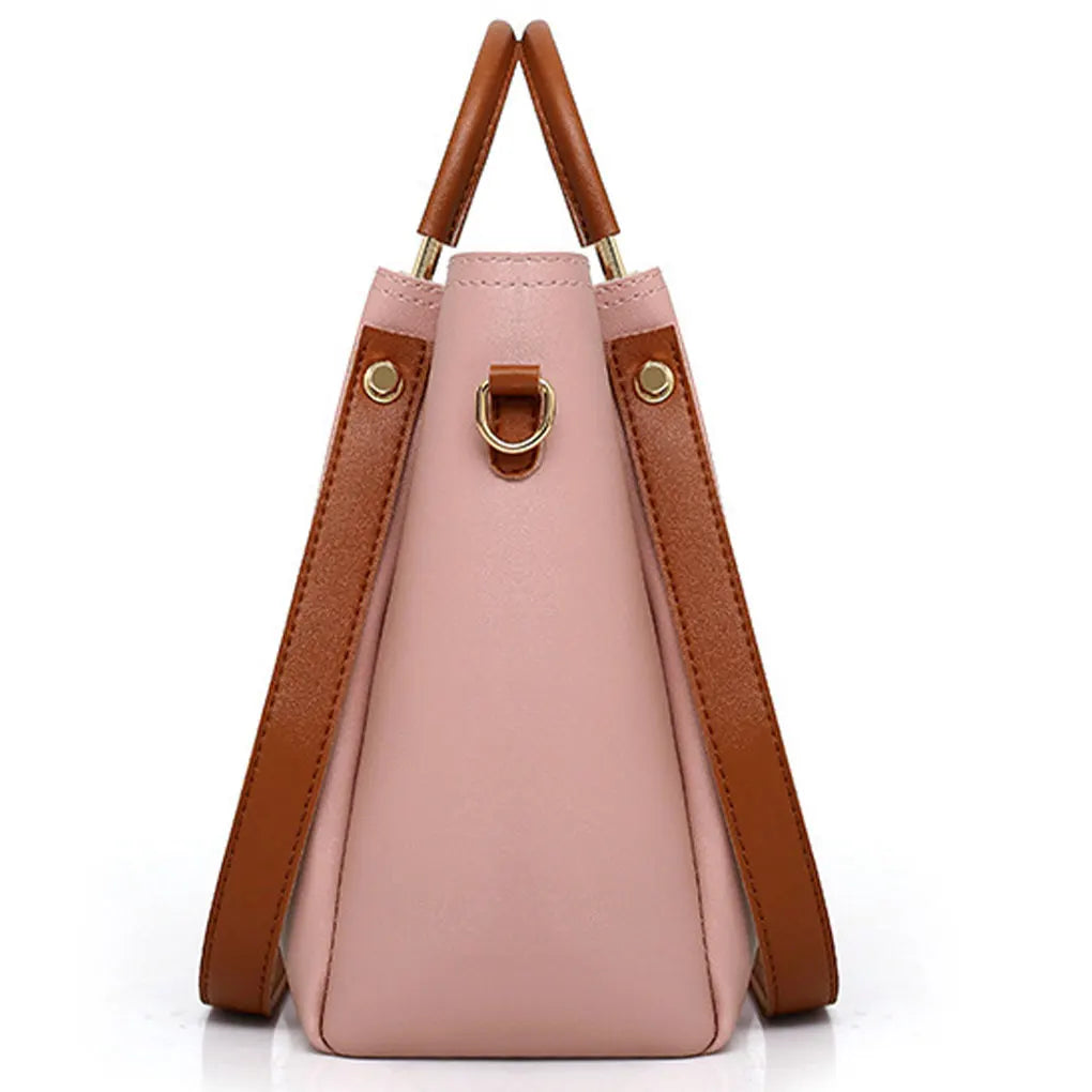 Women PU Leather Handbag with Adjustable Strap and Multiple Compartments for Ultimate Functionality and Style"