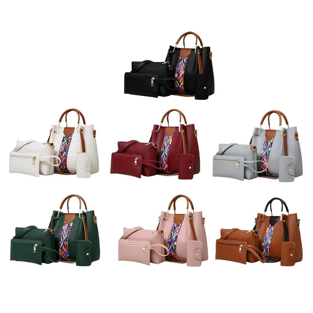 Women PU Leather Handbag with Adjustable Strap and Multiple Compartments for Ultimate Functionality and Style"